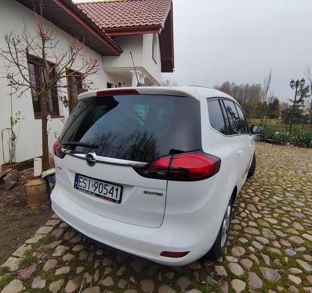 Opel Zafira cena 53900 przebieg: 191212, rok produkcji 2018 z Sieradz małe 172